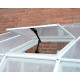 Terraza cubierta en PVC y policarbonato transparente 200x386cm Sun Room - RION
