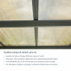 Cochera doble en aluminio gris y policarbonato Arizona Breeze 5000 Palram