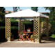 GAZEBO Fox Pocket 300X300cm Lámina blanca en PVC FSC - ALCE