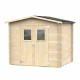 Caseta de jardín HOBBY - 248x198cm - Puerta doble ventana - ALCE