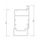 Caseta de jardín de madera compuesta 28 mm aspecto madera envejecida 9m² PREMIUM techo plano - Woodlife Garden