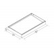  Toldo acrílico gris claro Sophia™ 1600 – Canopia