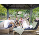 Pérgola de aluminio y policarbonato Dallas 4300 – Canopia