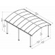 Pérgola de jardín de aluminio y policarbonato Tucson™ 5000 – Canopia