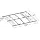 Toldo de policarbonato Bordeaux™ 6690 de 6 mm Toldo – Canopia by Palram