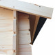 Caseta de jardín Vanilla en madera de abeto 200x207cm - Puerta simple - PEFC - ALCE