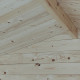Caseta de jardín Vanilla en madera de abeto 200x207cm - Puerta simple - PEFC - ALCE