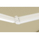 Toldo manual 295x200cm EASY tejido poliéster beige - X-METAL