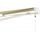 Toldo manual 350x250cm EASY tejido poliéster beige - X-METAL