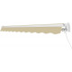 Toldo motorizado 350x250cm EASY lona poliéster beige - X-METAL