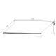 Toldo motorizado 350x250cm DECO tejido poliéster beige - X-METAL