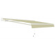 Toldo motorizado 350x250cm DECO tejido poliéster beige - X-METAL