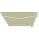 Toldo motorizado 300x250cm LUXO tejido poliéster beige - X-METAL