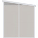 Caseta de jardín de resina 3,24m² claraboya beige pendiente simple + suelo - Jobu