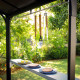 Pérgola para barbacoa 180x224cm en aluminio negro y policarbonato gris AUSTIN - Canopia by Palram