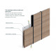 Estudio de jardín composite de aluminio y madera 10,1m² - Copenhague triple pared aislante - Canopia by Palram