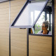 Estudio de jardín composite de aluminio y madera 10,1m² - Copenhague triple pared aislante - Canopia by Palram