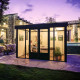 Estudio de jardín composite de aluminio y madera 10,1m² - Copenhague triple pared aislante - Canopia by Palram