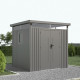 Caseta de jardín de acero galvanizado Kosto 5,29 m² + kit de anclaje - X-Metal