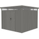Caseta de jardín de acero galvanizado Kosto 8,64m² + kit de anclaje - X-Metal