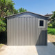 Caseta de jardín de acero galvanizado Roka 9m² - X-Métal