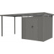 Cobertizo 275x230cm en acero galvanizado para caseta Kosto 5,29m² o 6,76m² - X-METAL