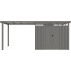 Cobertizo 275x230cm en acero galvanizado para caseta Kosto 5,29m² o 6,76m² - X-METAL