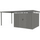 Cobertizo 275x294cm en acero galvanizado para marquesina Kosto 8,64m² - X-METAL