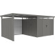 Paredes adicionales en acero galvanizado de 0,4 mm para cobertizos Kosto D.275cm - X-METAL