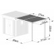 Cobertizo 275x230cm en acero galvanizado para caseta Kosto 5,29m² o 6,76m² - X-METAL