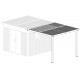 Cobertizo 275x294cm en acero galvanizado para marquesina Kosto 8,64m² - X-METAL