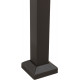 Cenador para barbacoa Aspe 244x152cm en acero termolacado negro - Sunjoy