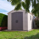 Caseta jardín resina Sydney 8,08m² + suelo Keter