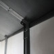 Caseta de jardín de resina cepillada DOCKER 4,1m² claraboya + piso - Jobu
