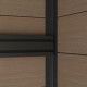 Caseta de jardín de madera composite 28mm aspecto madera 19,22m² PREMIUM - Woodlife Garden