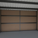 Caseta de jardín de madera compuesta de 28 mm, aspecto madera, 12 m² PREMIUM, una pendiente - Woodlife Garden