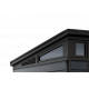 Caseta de jardín de resina - gris 6m² Cortina 97 - suelo - Keter