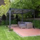 Pérgola de aluminio y policarbonato 309x309cm Milano ™ 3000 - Palram