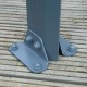 Pérgola de aluminio y policarbonato 309x309cm Milano ™ 3000 - Palram