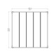 Pérgola de aluminio y policarbonato 309x309cm Milano ™ 3000 - Palram