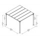 Pérgola de aluminio y policarbonato 309x309cm Milano ™ 3000 - Palram