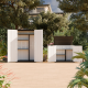 Armario de jardín SunLife en Polietileno de Alta Densidad beige 40mm - H.202cm - Jôbu