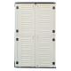 Armario de jardín SunLife en Polietileno de Alta Densidad beige 40mm - H.202cm - Jôbu