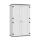 Armario de jardín SunLife en Polietileno de Alta Densidad beige 40mm - H.202cm - Jôbu