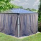 Pérgola de aluminio y policarbonato 430x295,5cm Martinique 4300 Canopia de Palram