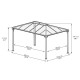 Pérgola de aluminio y policarbonato 430x295,5cm Martinique 4300 Canopia de Palram