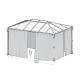 Pérgola de aluminio y policarbonato 430x295,5cm Martinique 4300 Canopia de Palram