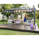 Pérgola de aluminio y policarbonato 430x295,5cm Martinique 4300 Canopia de Palram