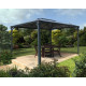 Pérgola de aluminio y policarbonato 430x295,5cm Martinique 4300 Canopia de Palram