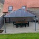 Pérgola de aluminio y policarbonato 429x429cm Palermo™ 4300 - Palram